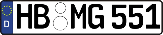 HB-MG551