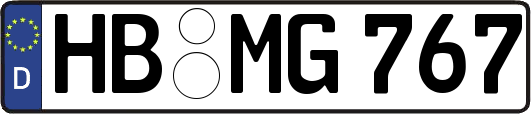 HB-MG767