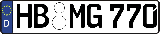 HB-MG770