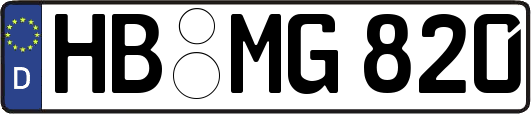 HB-MG820