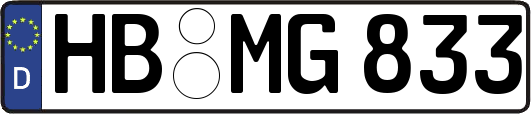 HB-MG833