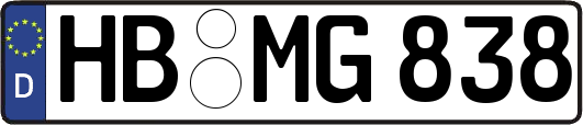 HB-MG838