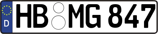 HB-MG847