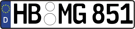 HB-MG851