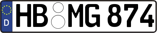 HB-MG874