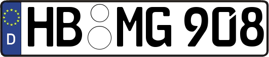 HB-MG908