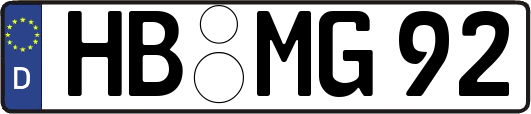 HB-MG92