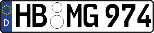 HB-MG974