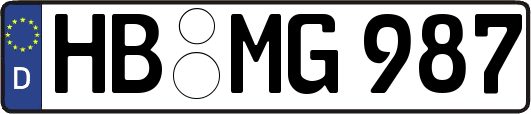 HB-MG987