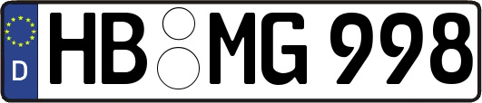 HB-MG998