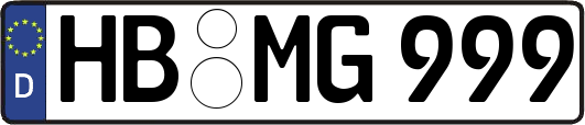 HB-MG999