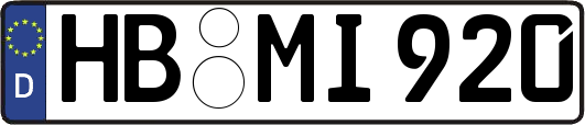 HB-MI920