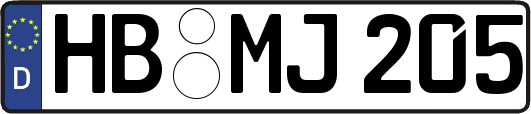 HB-MJ205