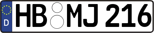 HB-MJ216