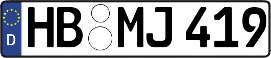 HB-MJ419