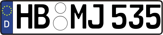 HB-MJ535