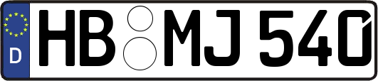 HB-MJ540
