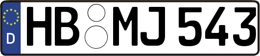 HB-MJ543