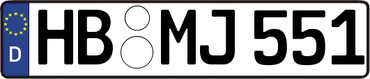 HB-MJ551