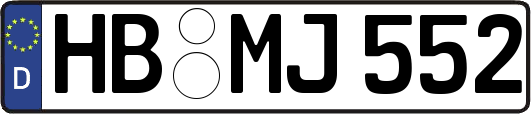 HB-MJ552