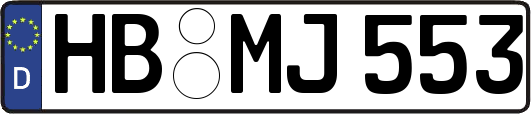 HB-MJ553