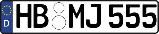 HB-MJ555