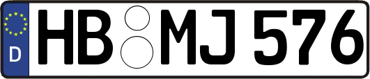 HB-MJ576