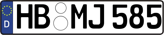 HB-MJ585