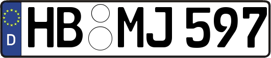 HB-MJ597