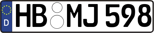 HB-MJ598