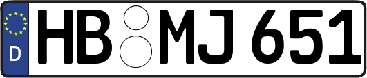 HB-MJ651