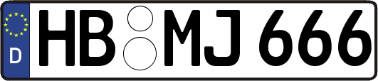 HB-MJ666