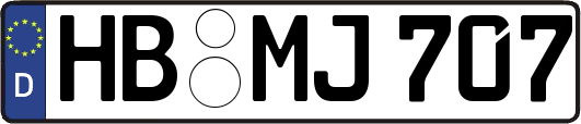 HB-MJ707