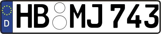 HB-MJ743