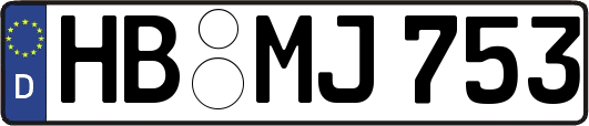 HB-MJ753
