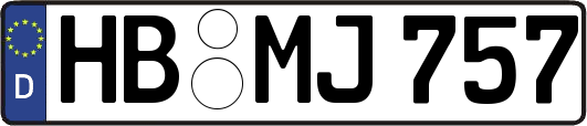 HB-MJ757