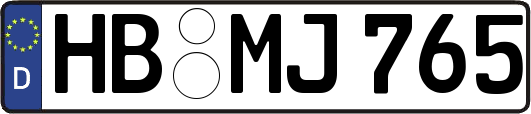 HB-MJ765