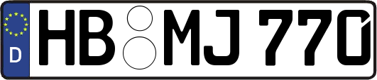 HB-MJ770