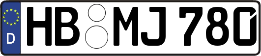 HB-MJ780