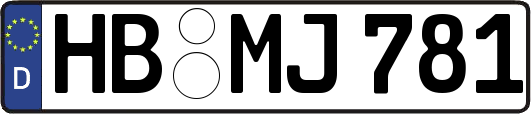 HB-MJ781