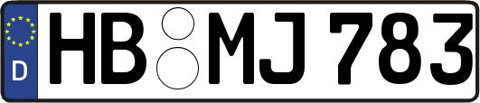 HB-MJ783