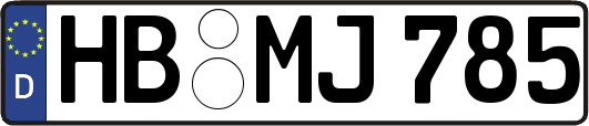 HB-MJ785