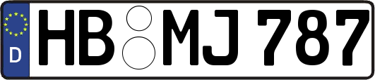 HB-MJ787
