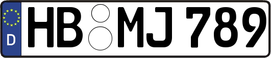 HB-MJ789