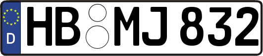 HB-MJ832