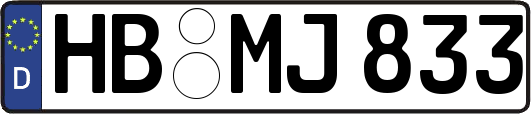 HB-MJ833