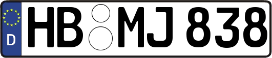 HB-MJ838