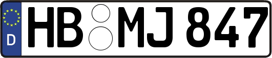 HB-MJ847