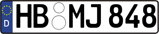 HB-MJ848