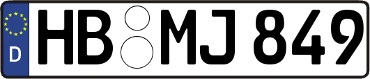 HB-MJ849